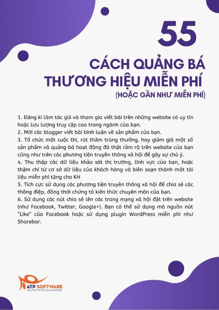 55 cách quảng bá thương hiệu miễn phí