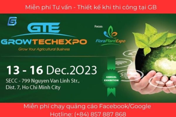 Tổng quan về triển lãm Vietnam Growtech Expo 2023