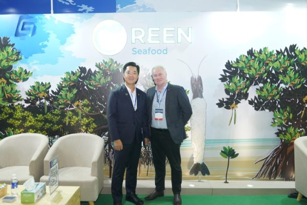 Gian hàng Green Seafood tại hội chợ Vietfish 2023