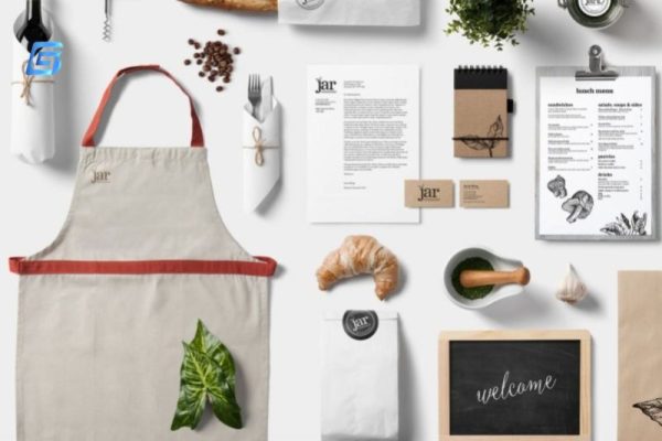 Các thành phần của một bộ nhận diện thương hiệu nhà hàng