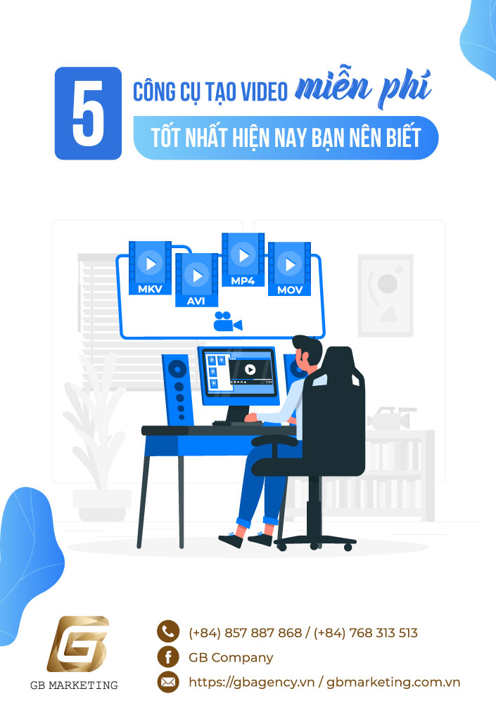 5 Công cụ tạo video miễn phí tốt nhất hiện nay bạn nên biết