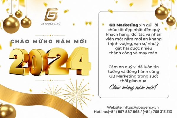 Lời tri ân tới các đơn vị, đối tác, khách hàng của GB Marketing